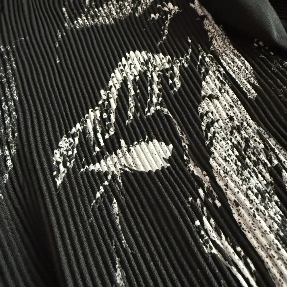 Whimsi Crinkle Top Size XL 3/4 Sleeve Goth Fairy Romantic Witchy Celestial Y2k - Picture 4 of 8